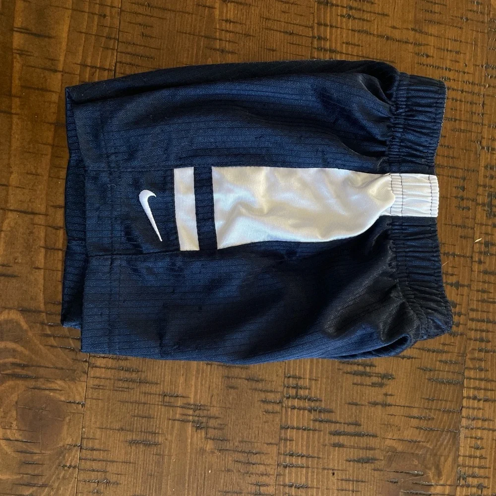 Nike Kids Blue and White Shorts